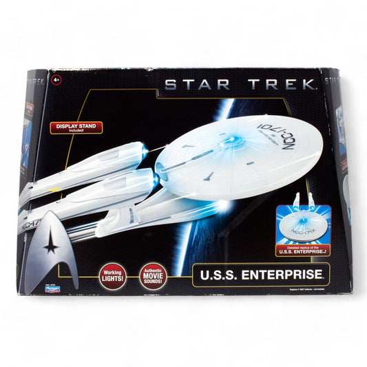 PLAYMATES 2009 STAR TREK MOVIE U.S.S. ENTERPRISE SEALED ALL ORIGINAL - DT Collectable Toys
