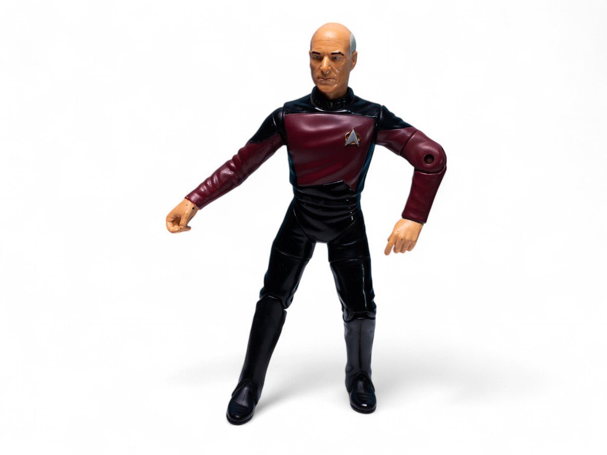 Playmates Star Trek Jean - Luc Picard Warp Factor Combat Action 1997 Action Figure Action Figure Picture 1
