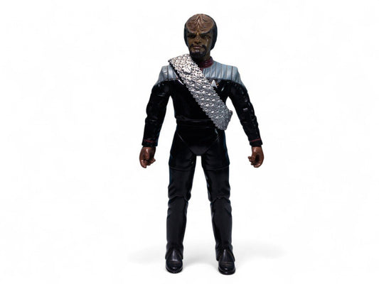 Playmates Star Trek Lt. Commander Worf Warp Factor Combat Action 1997 Figure