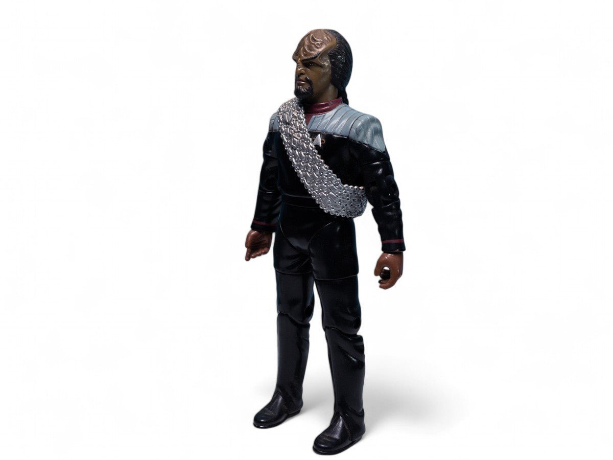 Playmates Star Trek Lt. Commander Worf Warp Factor Combat Action 1997 Figure Action Figure Picture 2