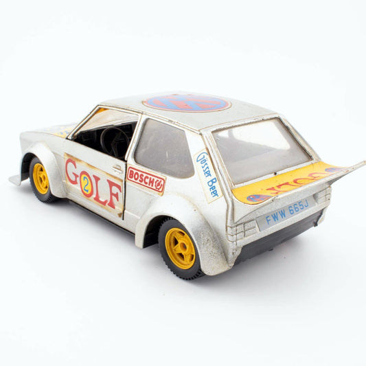 Polistil 1/24 Scale VW GOLF GTi Rally 1980 Italy Excellent Loose Diecast Model - DT Collectable Toys