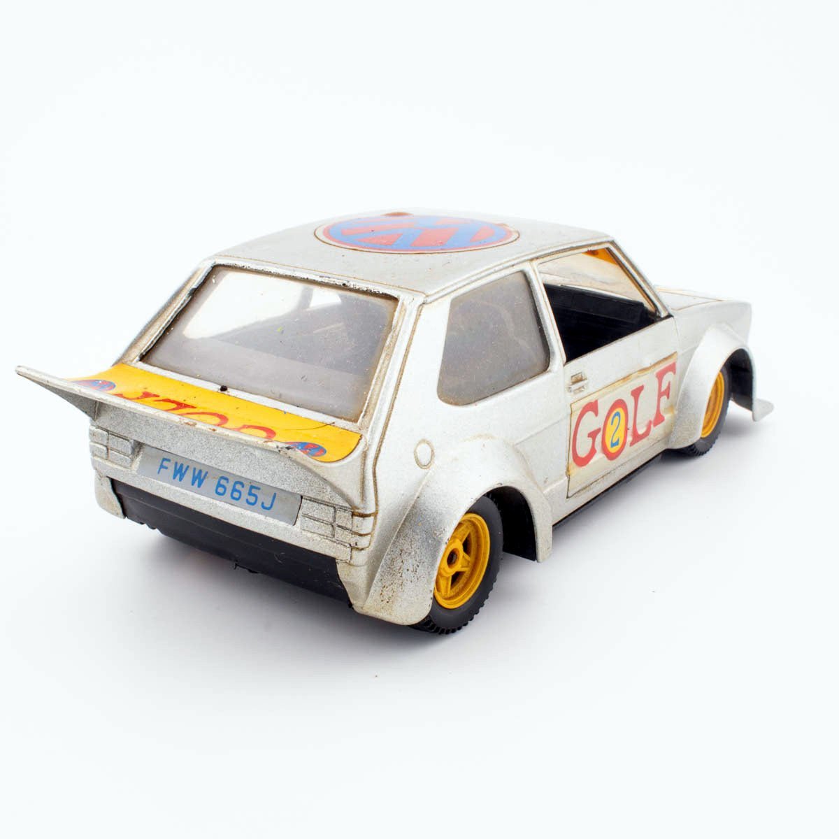 Polistil 1/24 Scale VW GOLF GTi Rally 1980 Italy Excellent Loose Diecast Model - DT Collectable Toys