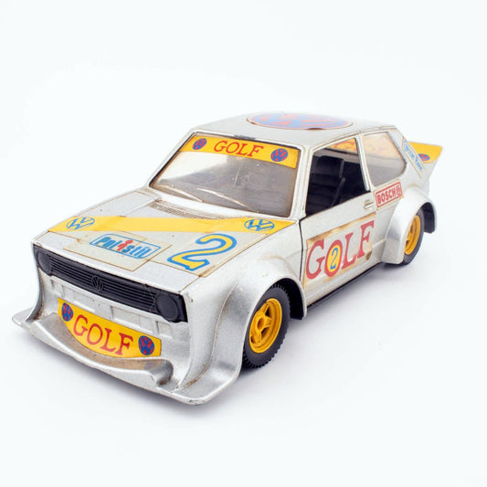 Polistil 1/24 Scale VW GOLF GTi Rally 1980 Italy Excellent Loose Diecast Model - DT Collectable Toys