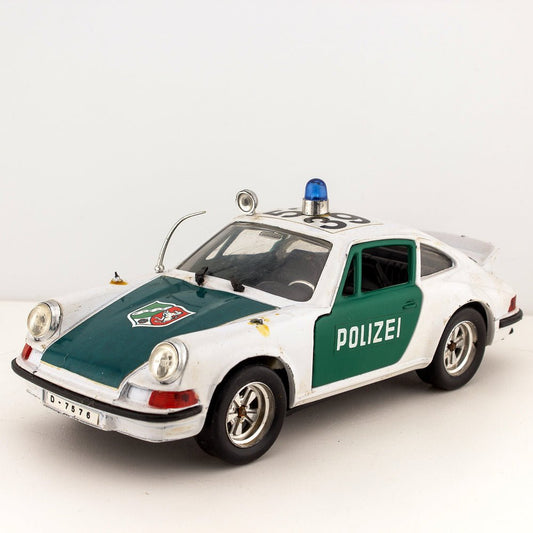 Polistil S22 Porsche 911 Carrera Polizei Police Car, 1:25 Scale, Good Condition