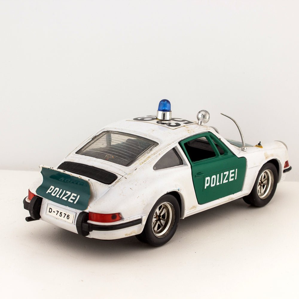 Polistil S22 Porsche 911 Carrera Polizei Police Car, 1:25 Scale, Good Condition