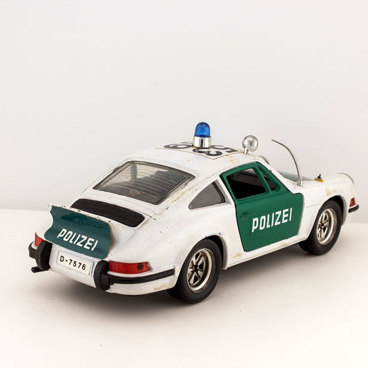 Polistil S22 Porsche 911 Carrera Polizei Police Car, 1:25 Scale, Good Condition