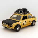 Polistil S7 Fiat 128, East African Safari Rally Car, 1:25 Scale, Near Mint