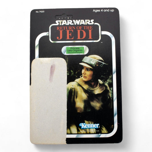 PRINCESS LEIA ORGANA KENNER ROTJ 79A UNPUNCHED CARDBACK 1984 STAR WARS EXCELLENT - DT Collectable Toys