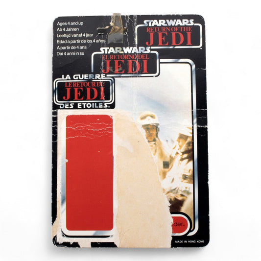 REBEL COMMANDER TRI - LOGO PALITOY ROTJ 70B CARDBACK VINTAGE STAR WARS FAIR - DT Collectable Toys