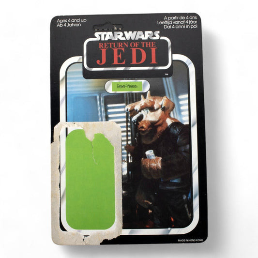REE - YEES PALITOY ROTJ 65A UNPUNCHED CARDBACK VINTAGE STAR WARS EXCELLENT - DT Collectable Toys