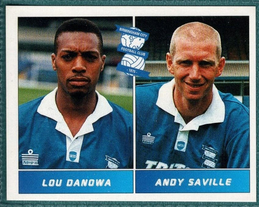 Panini Sticker Danowa / Saville Birmingham City No.371