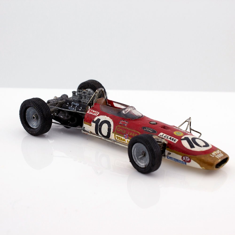 Scratch Built(?) 1:43 Scale Graham Hill Lotus 49 Grand Prix Racing Car Needs TLC
