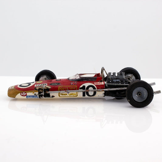 Scratch Built(?) 1:43 Scale Graham Hill Lotus 49 Grand Prix Racing Car Needs TLC