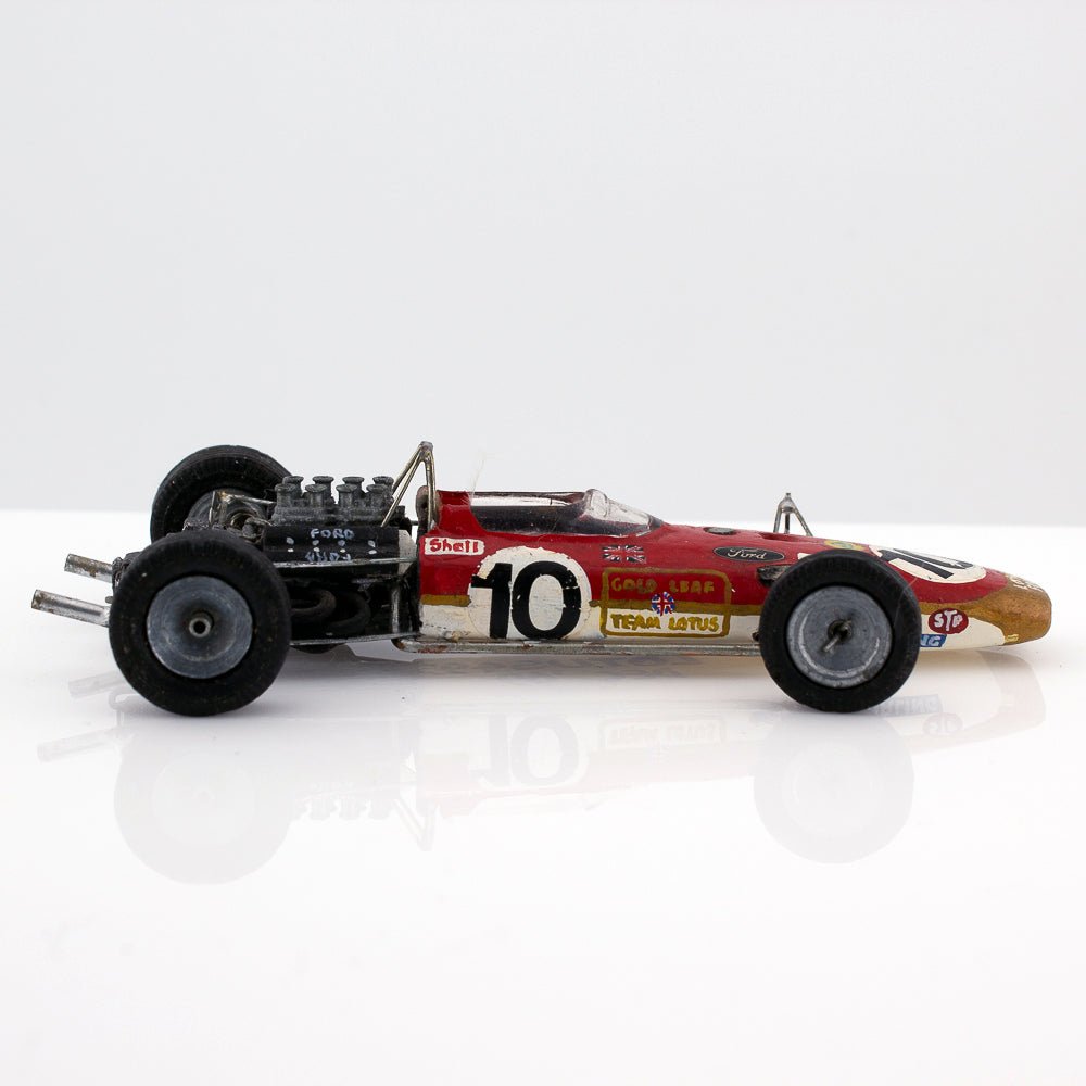 Scratch Built(?) 1:43 Scale Graham Hill Lotus 49 Grand Prix Racing Car Needs TLC