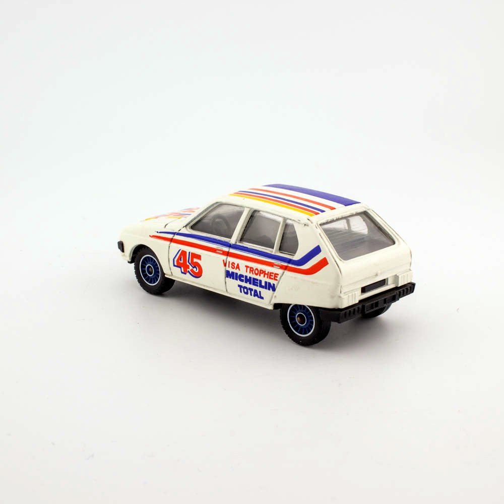 Solido 1302 1/43 Scale Citroen Visa Total Rally, Excellent Cond. Diecast Model