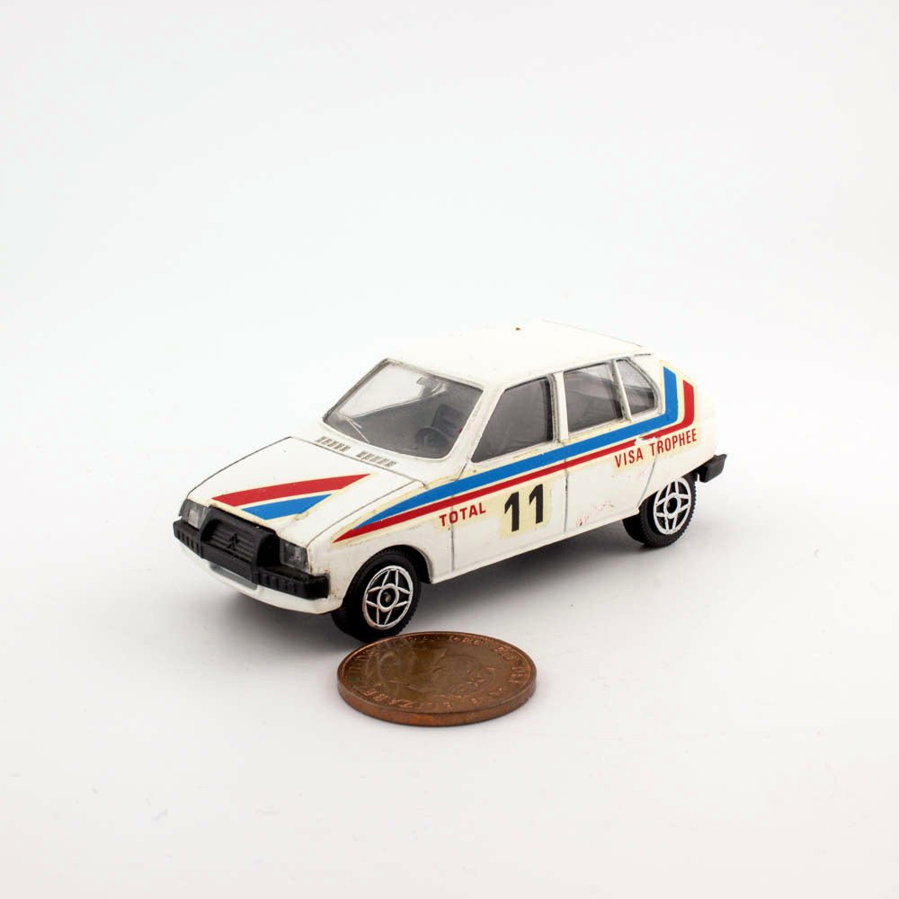 Solido 1302 1/43 Scale Citroen Visa Trophee Rally, Excellent Cond. Diecast Model