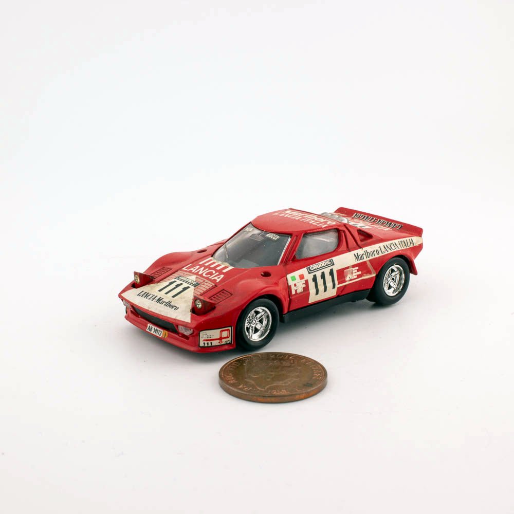 Solido 27 1/43 Scale Lancia Stratos Rally, Excellent Condition Diecast Model