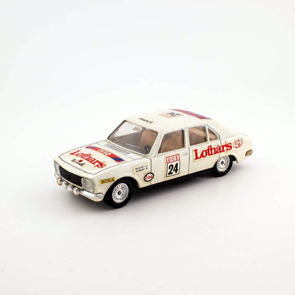 Solido 50 1/43 Scale Peugeot 504 Rallye, Excellent Condition Diecast Model