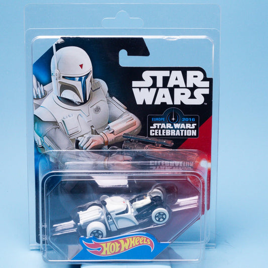 Star Wars Celebration Europe 2016 Prototype Armor Boba Fett Concept Hot Wheels - DT Collectable Toys
