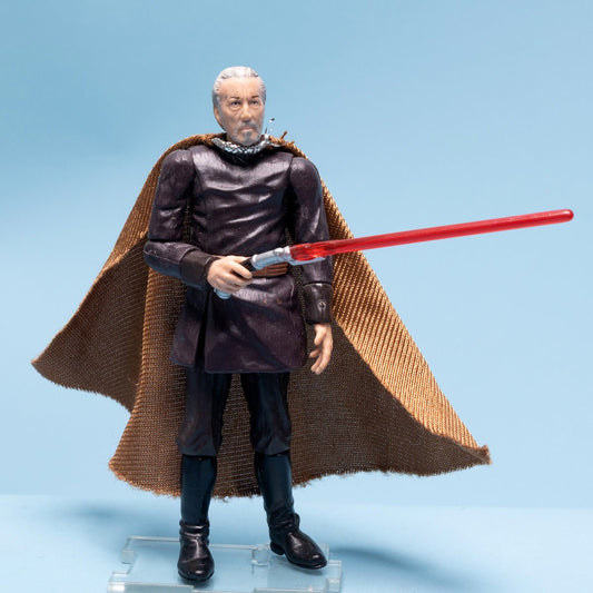 Star Wars EP3 Revenge of the Sith COUNT DOOKU Hasbro Action Figure Excellent - DT Collectable Toys