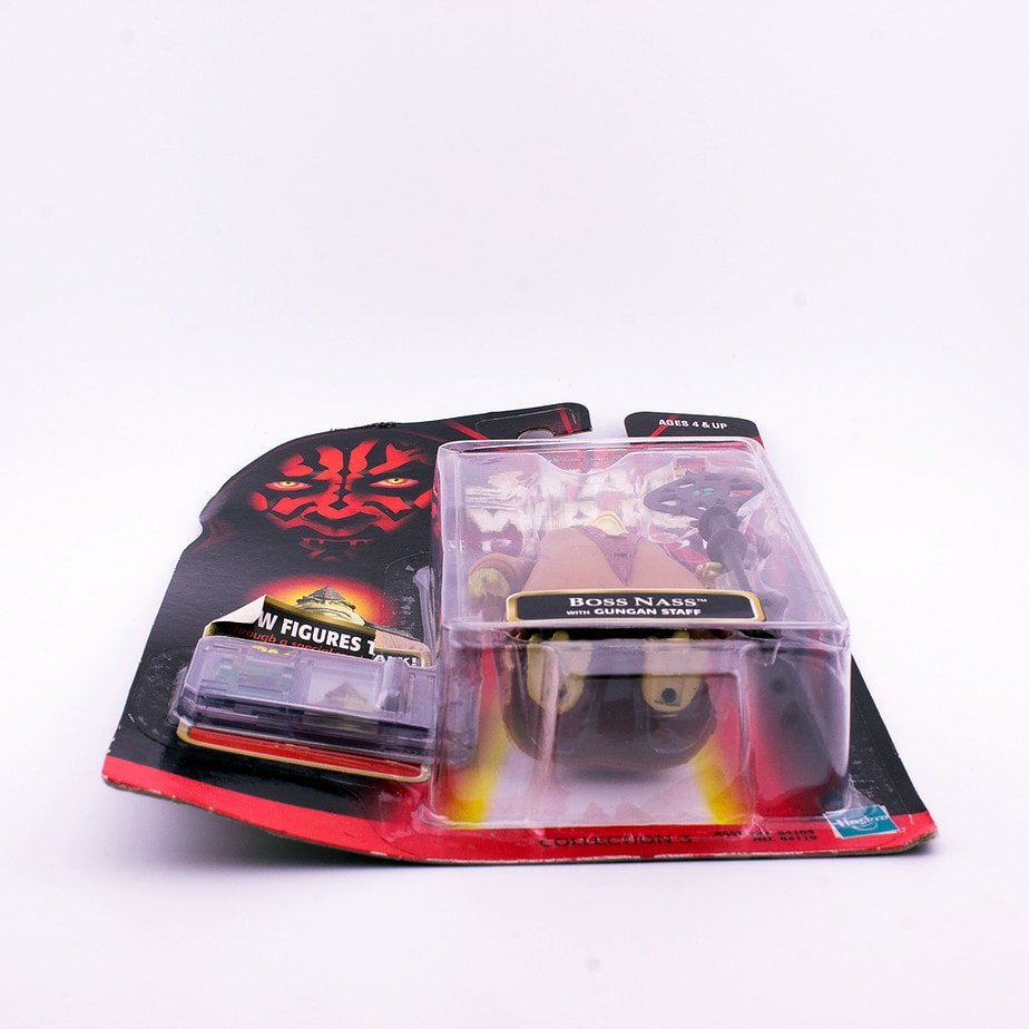 Star Wars Episode 1 Boss Nass Action Figure & Comm Talk Chip Unopened