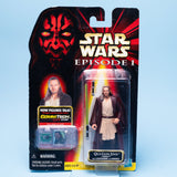 Star Wars Episode 1 Qui - Gon Jinn (Naboo) Hasbro Collection 1 Action Figure MOC - DT Collectable Toys