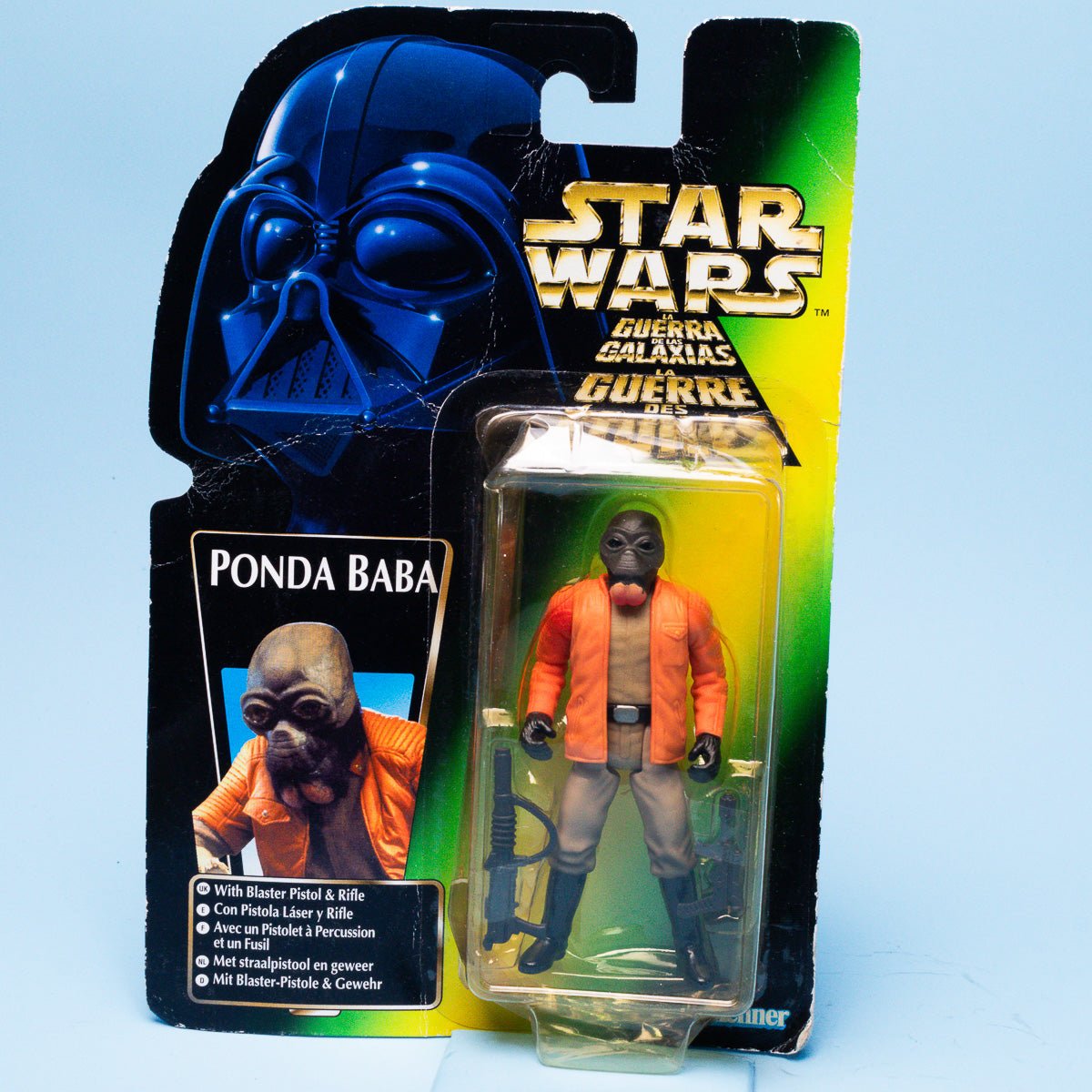 Star Wars POTF 2 Ponda Baba Black Beard Collection 3 Green Card MOPC - DT Collectable Toys