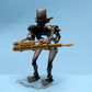 Star Wars POTF2 ASP - 7 DROID 1997 Kenner Action Figure Excellent - DT Collectable Toys