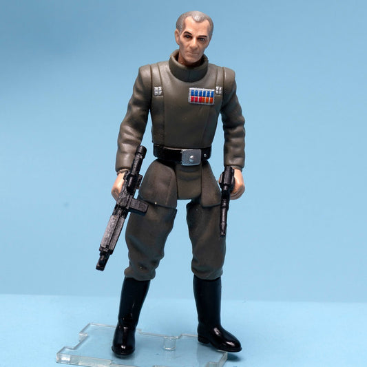 Star Wars POTF2 GRAND MOFF TARKIN 1997 Kenner Action Figure Excellent - DT Collectable Toys
