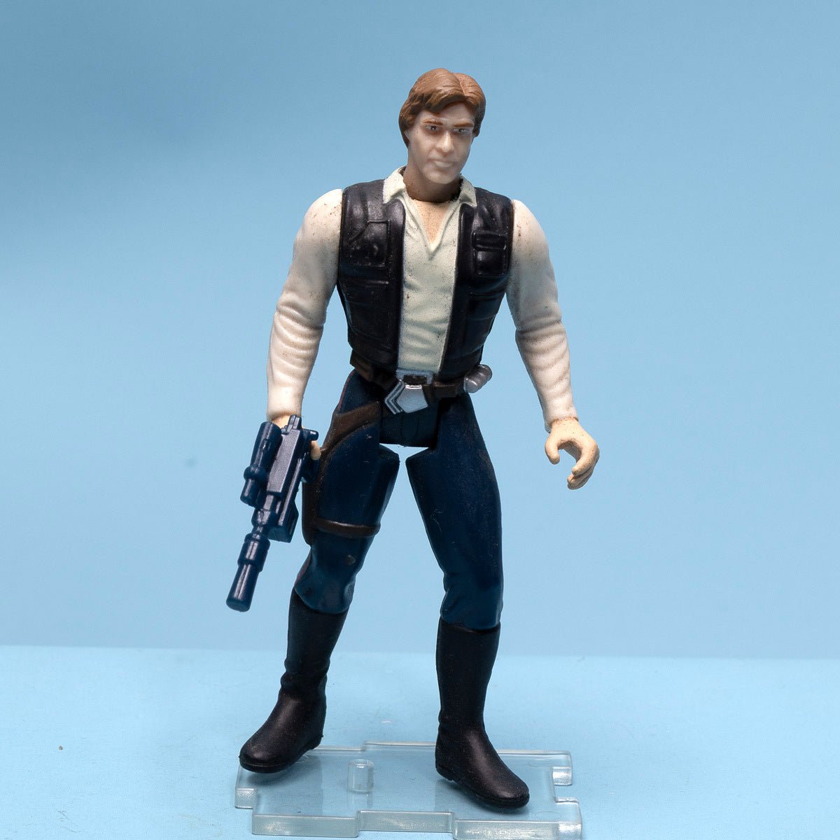Star Wars POTF2 HAN SOLO 1997 Kenner Action Figure Excellent - DT Collectable Toys