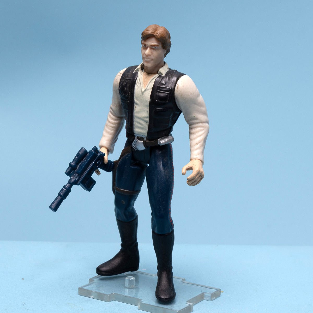 Star Wars POTF2 HAN SOLO 1997 Kenner Action Figure Excellent - DT Collectable Toys