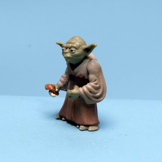 Star Wars POTF2 YODA DAGOBAH TRAINING 1997 Kenner Action Figure Excellent - DT Collectable Toys
