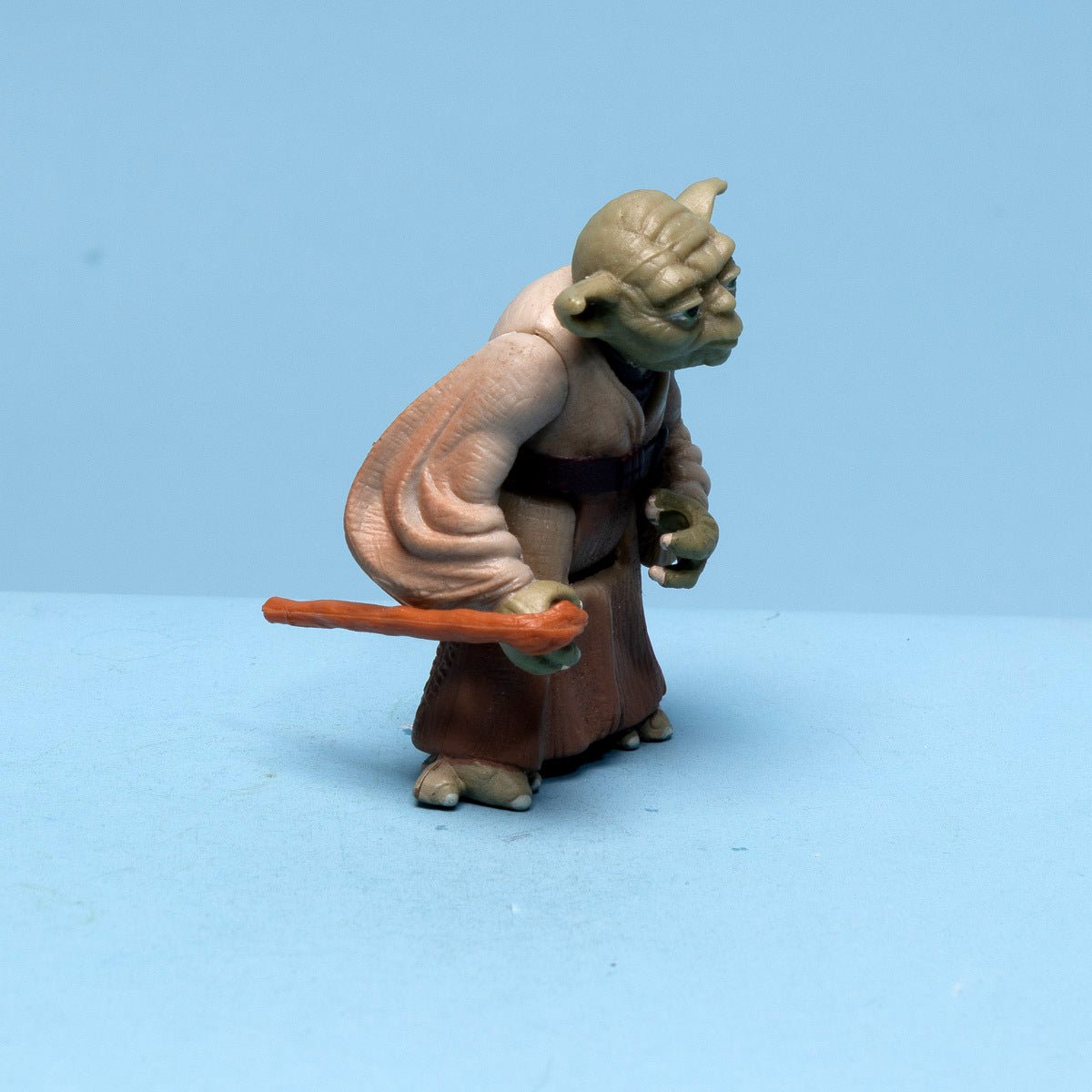 Star Wars POTF2 YODA DAGOBAH TRAINING 1997 Kenner Action Figure Excellent - DT Collectable Toys