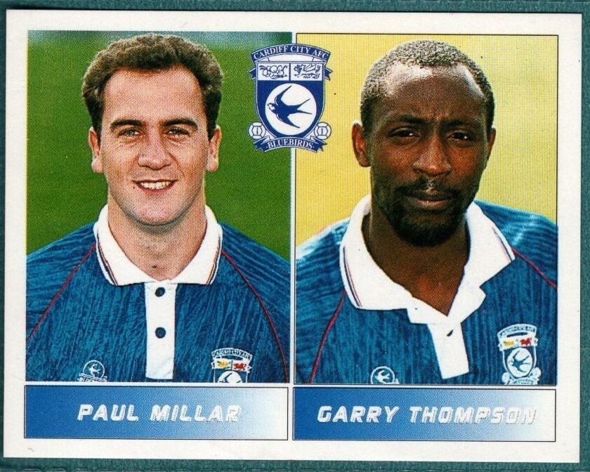 Panini Sticker Millar / Thompson Cardiff City No.435
