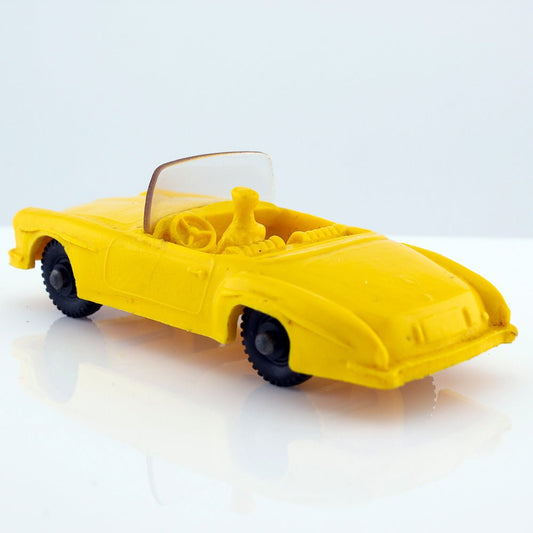Tomte Laerdal Norway, 11 Mercedes - Benz 190 SL 1962 Vintage Yellow Vinyl Model