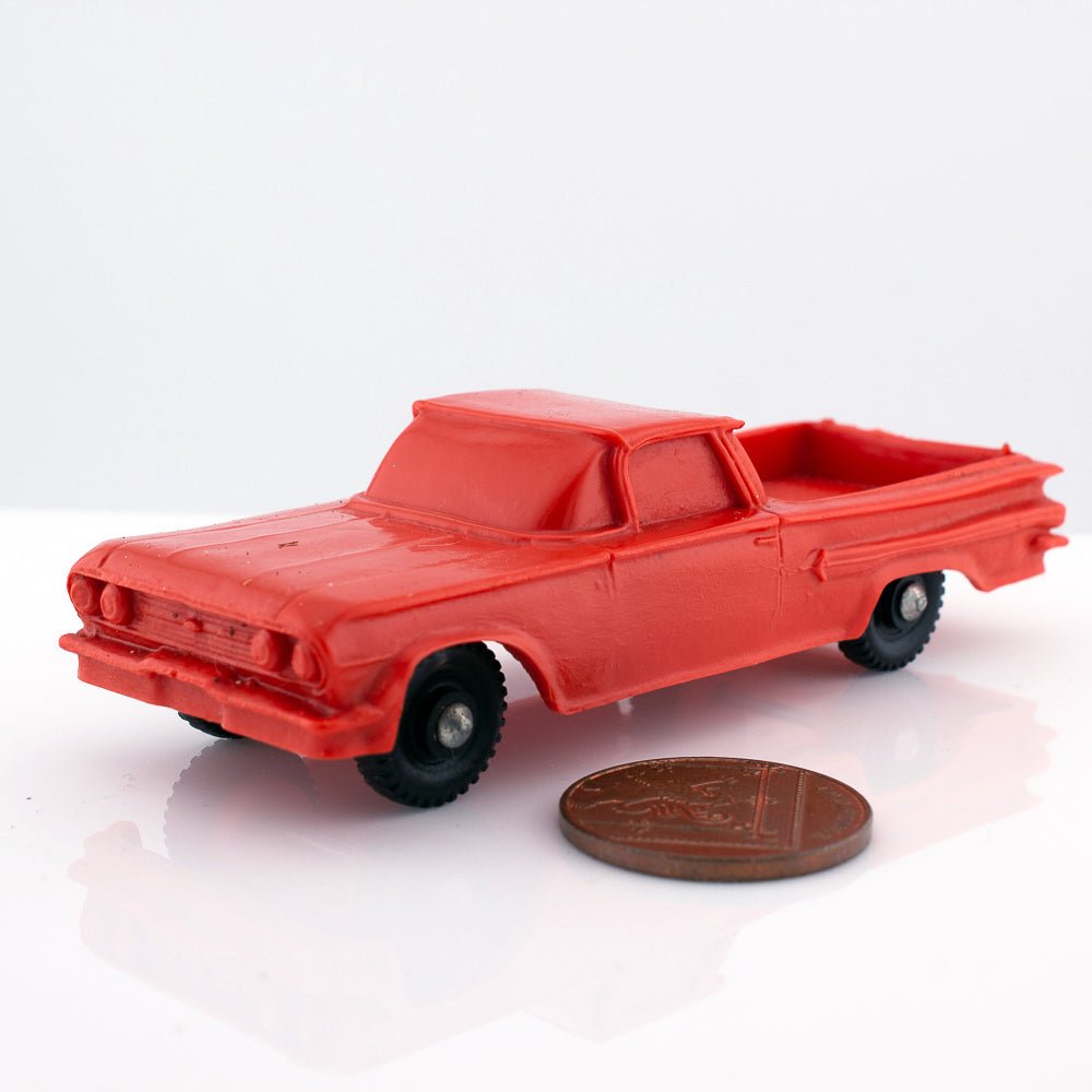 Tomte Laerdal Norway, 14 Chevrolet El Camino 1963 Vintage Vinyl Plastic Model