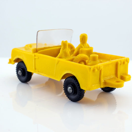 Tomte Laerdal Norway, 18 Land Rover Series 1, 1963 Vintage Vinyl Plastic Model