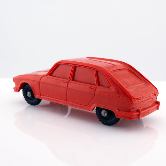 Tomte Laerdal Norway, 25 Renault 16 1972 Vintage Red Vinyl Plastic Model