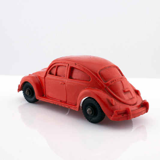 Tomte Laerdal Norway, 29 Volkswagen 1300 Beetle 1973 Vintage Red Vinyl Model