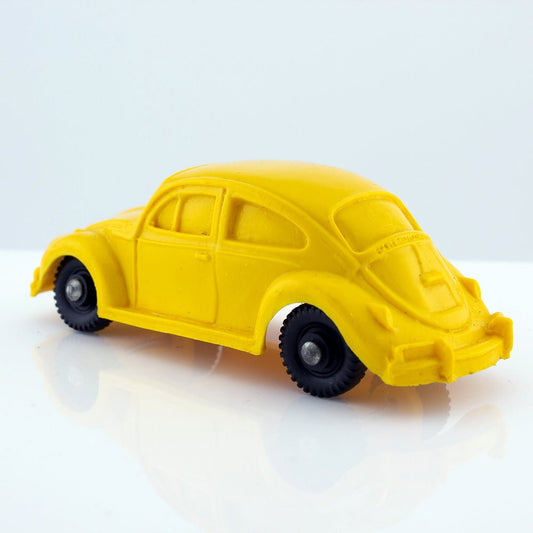 Tomte Laerdal Norway, 29 Volkswagen 1300 Beetle 1973 Vintage Yellow Vinyl Model