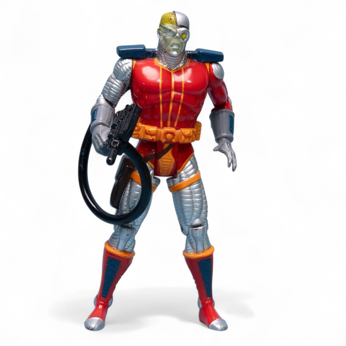 Toy Biz 1992 Marvel Super Heroes DEATHLOK Complete NM Action Figure