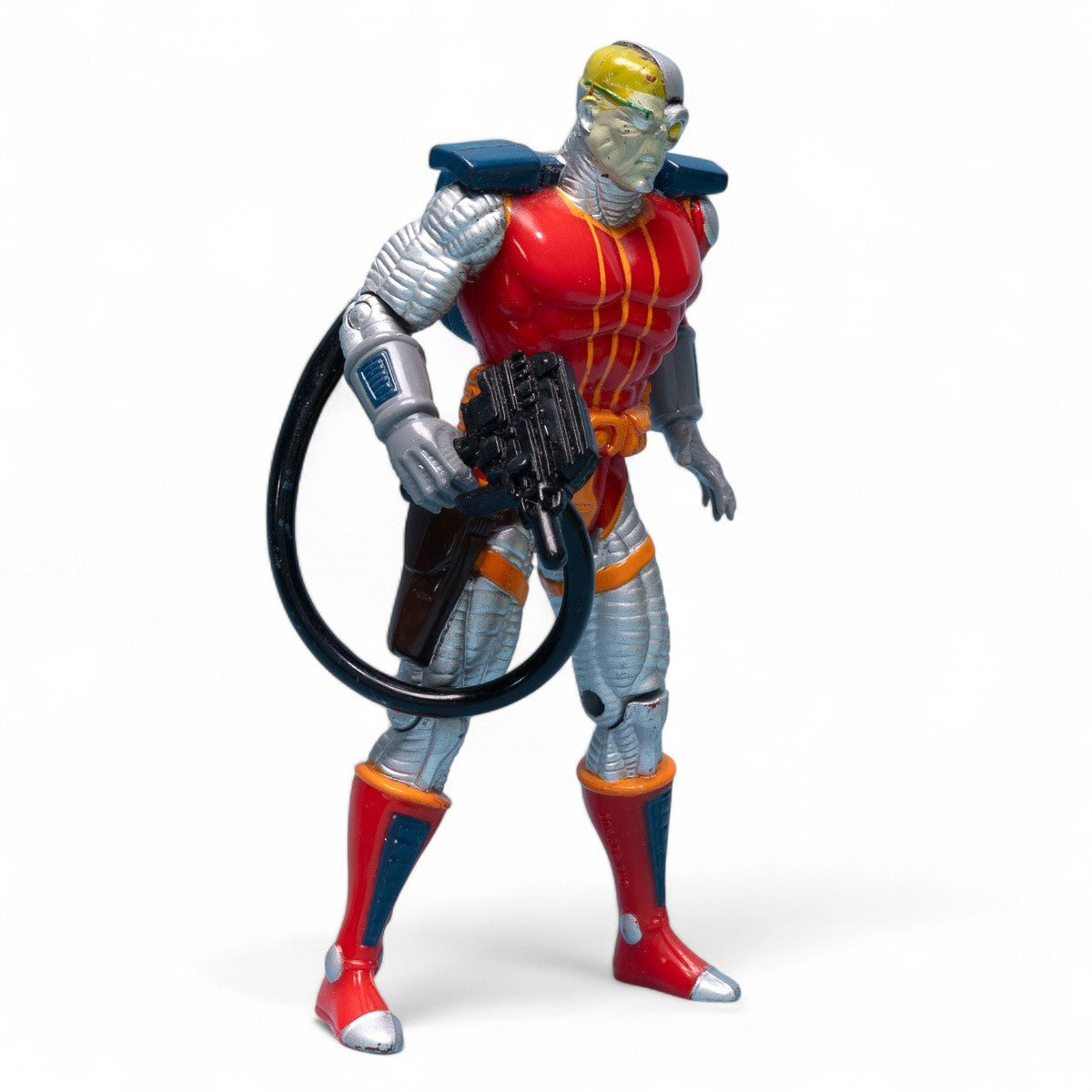 Toy Biz 1992 Marvel Super Heroes DEATHLOK Complete NM Action Figure