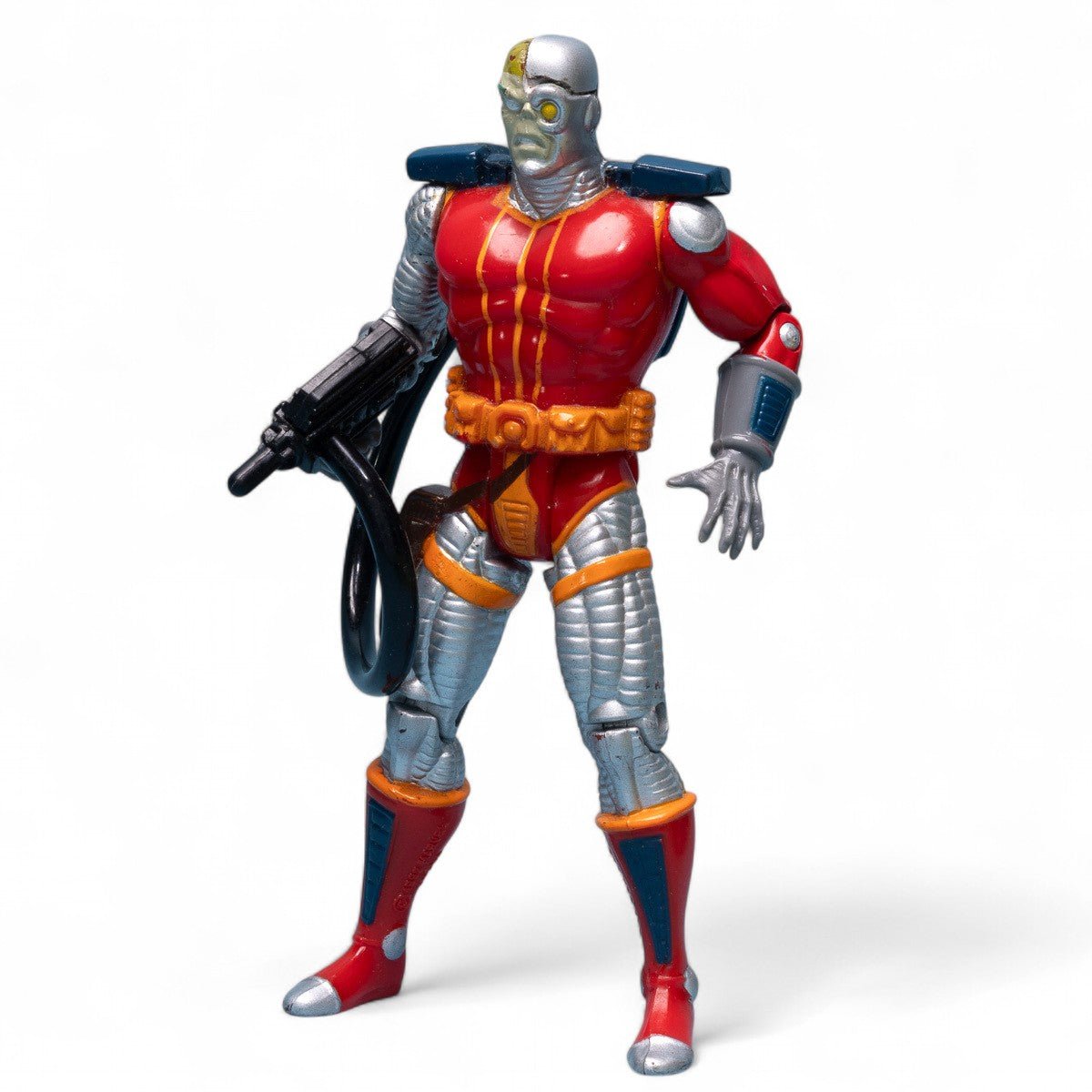 Toy Biz 1992 Marvel Super Heroes DEATHLOK Complete NM Action Figure