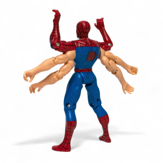 Toy Biz 1995 Marvel SIX ARM Spider - Man Animated Series Action Figure Pre - Owned Picture 3
