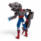 Toy Biz 1996 Marvel CYBORG SPIDER - MAN Spider - Wars Vintage Figure & Pin Pre - Owned Picture 3