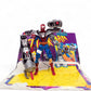 Toy Biz 1996 Marvel CYBORG SPIDER - MAN Spider - Wars Vintage Figure & Pin Pre - Owned Picture 6