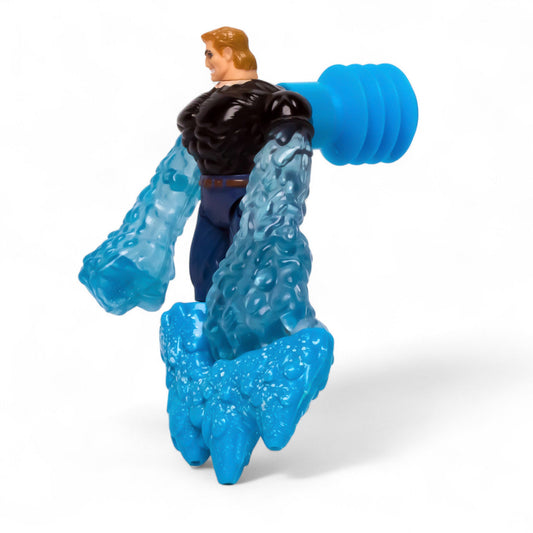Toy Biz 1996 Marvel HYDRO - MAN Spider - Wars Vintage Figure & Pin Pre - Owned Picture 3