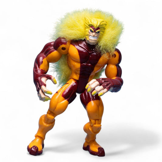 Toy Biz Grand Toys 1997 Marvel SABRETOOTH X - Men Battle Blasters VHTF Action Figure