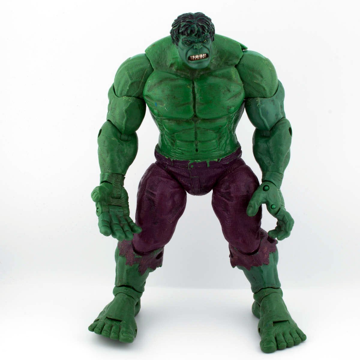 Toy Biz Marvel Legends The Hulk (Closed Mouth) Action Figure Excellent - DT Collectable Toys