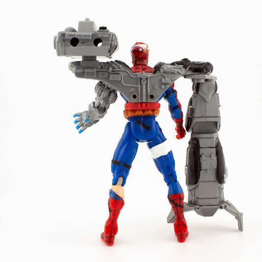 Toy Biz Spider - Man The Spider Wars CYBORG SPIDER - MAN 1997 Marvel Vintage Figure